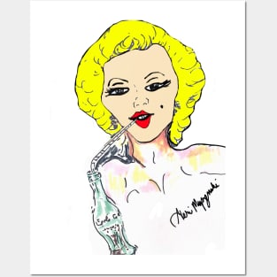 Marilyn Monroe Posters and Art